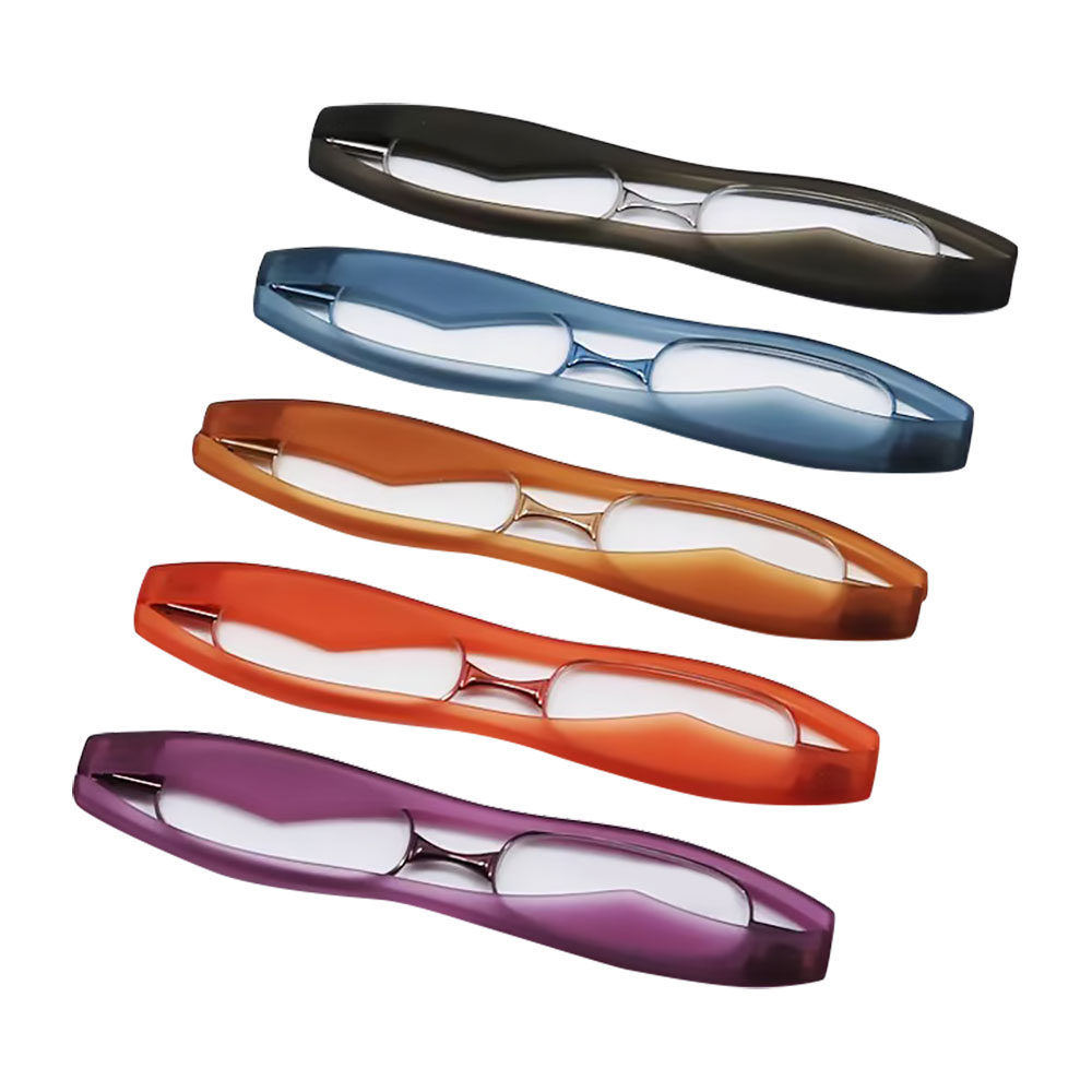 折畳リーディンググラス 老眼鏡 薄型 軽量 スマート ケース不要 折りたたみ 度数 +1.0 +1.5 +2.0 +2.5 +3.0 +3.5 +4.0 | 折り畳み式 シニアグ ◇ALW-TB531