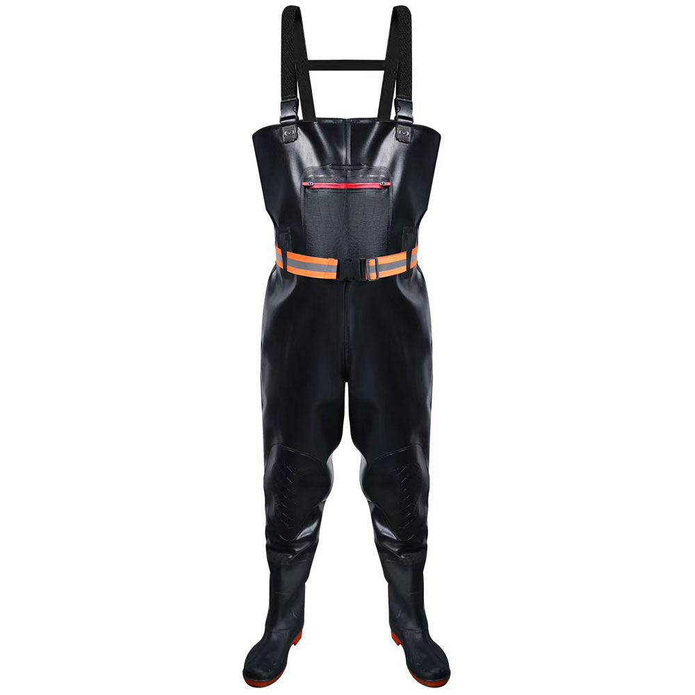 ウェーダー チェストハイ 胴付き長靴 防水 PVC ラジアルソール 釣り 農作業 アウトドア 庭仕事 胴長靴 清掃 大掃除 川 池 お掃除 大雨 防災 対策 | 渓流 渓流釣り ◇ALW-WK-111